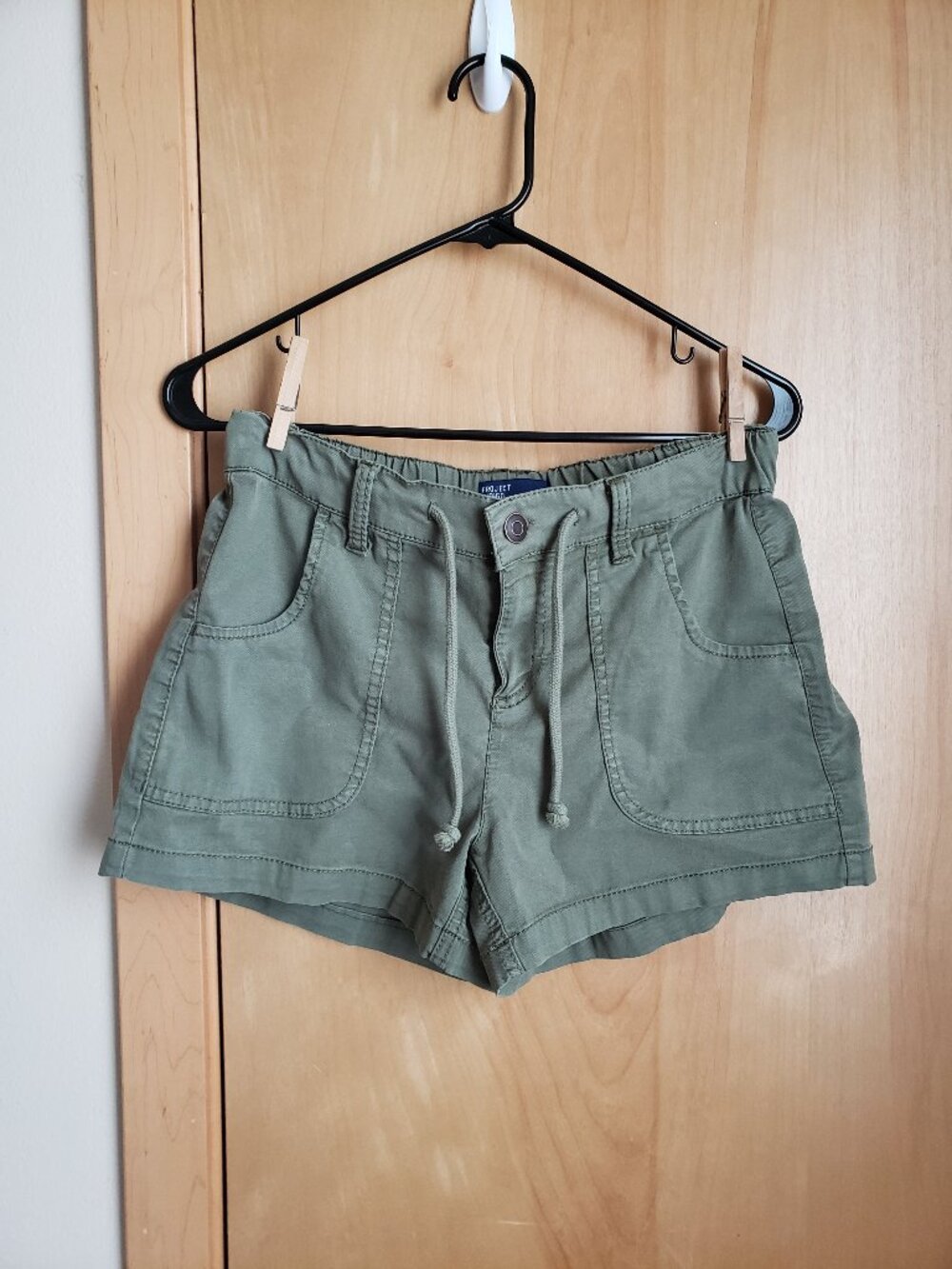 Project Indigo Olive Green Shorts Medium